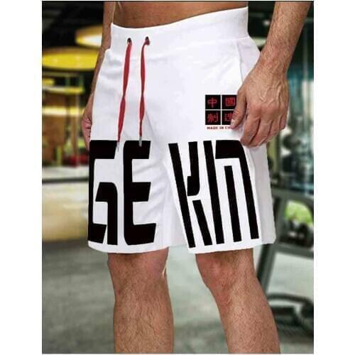 Mens 2020 summer GEKM shorts sports running shorts mesh quick-drying mens training fitness shorts mens sports fitness