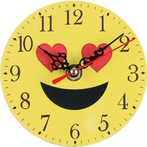 Desk clock Table Decor Fashion Clocks Numeral Digital Dial Mute Silent Non-Ticking Battery Operated Clocks for Study Room