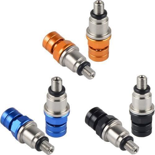 Suspension M4 Fork Top Bleeders Screw Pressure Air Relief Valve For BMW For Beta Models with Marzocchi Forks Street Racing Bikes