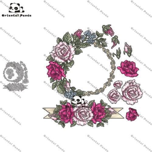 New Dies 2020 Flower photo frame Metal Cutting Dies diy Dies photo album cutting dies Scrapbooking Stencil stamps and dies