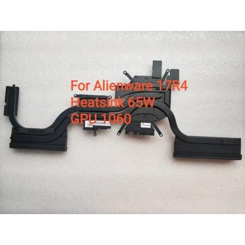 Laptop CPU/Graphics Cooling Heatsink Fan Assembly For Dell Alienware 17 R4 upgrade High Power GTX-1060 65W 0RM73F AT1QB0060S0