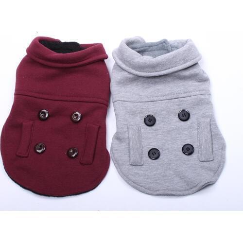 Pet Dog Coat Hoodie Cat Puppy Jacket Shirt Spring/Autumn Apparel 6 Sizes