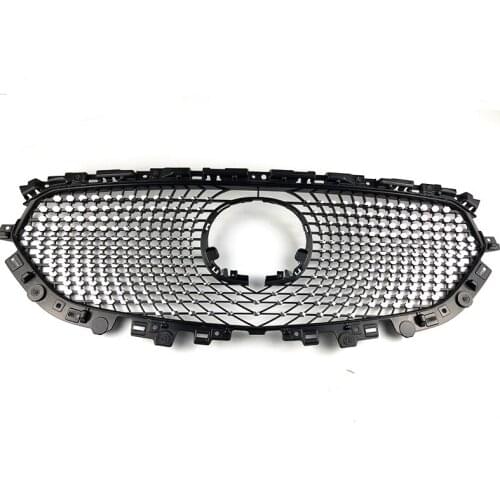 Fit for MAZDA CX-5 CX5 2017 2018 2019 Exterior Accessors Grill Mesh Running Board Mask Cover GrillsDiamond Front Racing Grille
