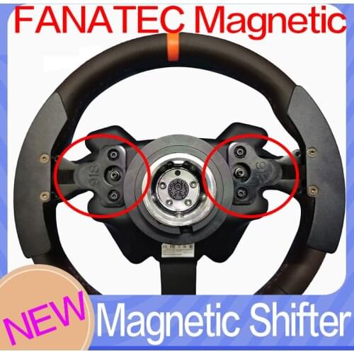 Fanatec Universal Hub 918 RSR FORMULA ONE magnetic shifter mod