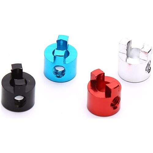 4pcs 4mm Drive Dog Propeller Crutch Fixing Mount Propeller Shaft Connector Joint Drive Dogs For RC Boat Shaft