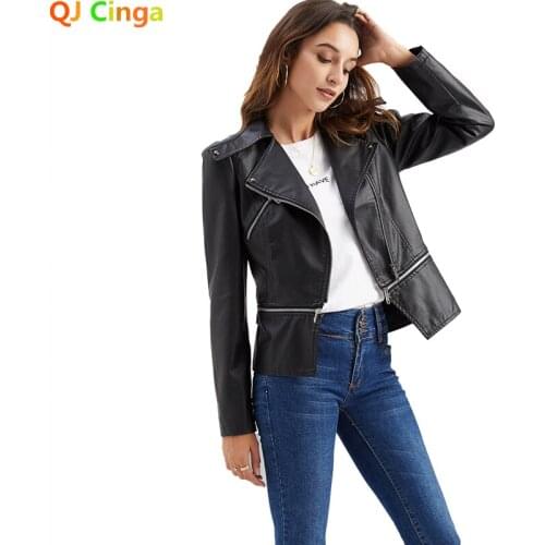 Женские косухи Qj cinga China At AliExpress