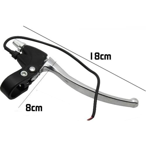 Electric Vehicle Scooter Handle Brake Handle Thickening All Aluminum White Brake General Type