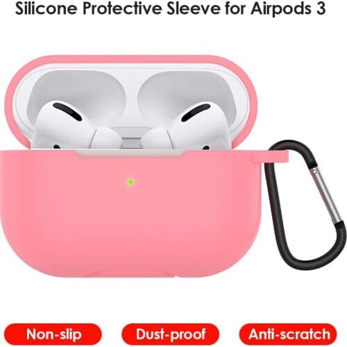 Silicone Earphones Skin Case Wireless Earbuds Protective Box Cover for Apple Airpods 3 Earphone Dustproof Case