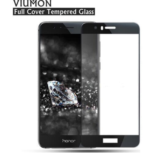 Full Cover Tempered Glass For Huawei Honor 8 Honor V8 Screen Protector Honor 8 Lite Full Coverage Screen Glass Toughened Film