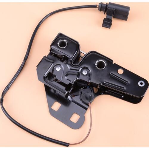 Black Front Bonnet Hood Lock With Safety Latch Catch Fit For Audi A4 Cabriolet Quattro 8E0 823 509C 8E0 823 509D