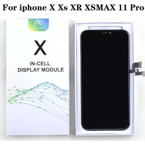 For iPhone X Xs Max XR LCD Display 3D Touch Screen Digitizer Assembly JK Incell OLED For iPhone 11 Pro Max