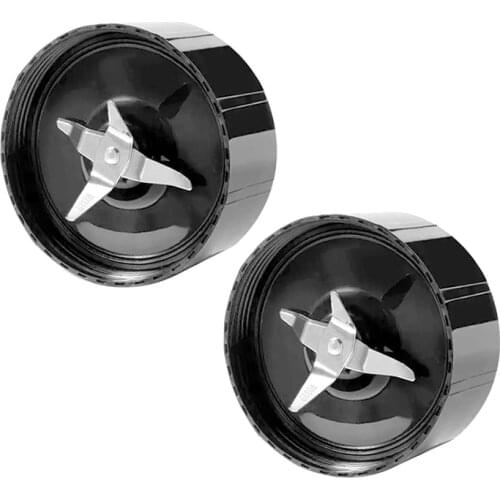 2 Pack Replacement Cross Blade Parts for Magic 250W Blender, Juicer and Mixer, Blender Replacement Parts