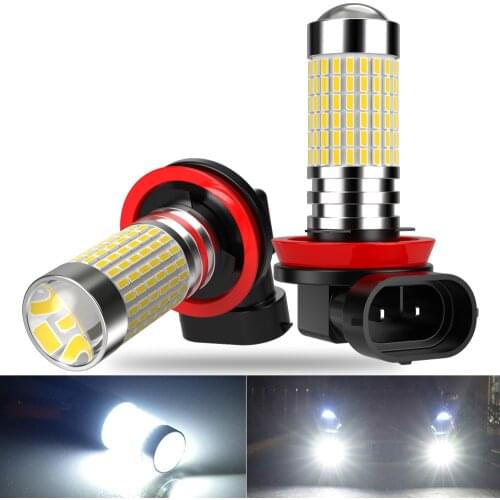 2x H7 H11 H9 H8 HB4 HB3 LED Bulbs Car Fog Lights For Audi A3 A4 B6 B8 A6 C5 C6 A5 A8 Q3 Q5 Q7 12V 50W Daytime Running Lights DRL