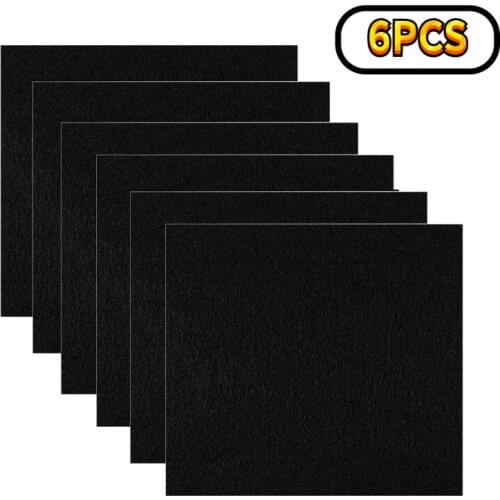 4/6Pcs Cat Litter Box Activated Carbon Filter Cotton Cat Litter Deodorant Replaceable Litter Activated Carbon Deodorant