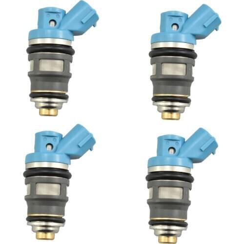 4PC Fuel Injector 23250-75070 23209-79115 2325075070 2320979115 For Toyota Hilux RZN14 Hiace RZH1 Dyna RZY2 1RZE