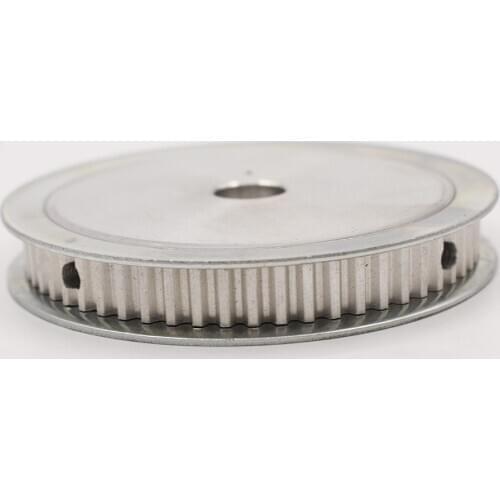 50 Teeth 8-25mm Bore 50T T5 Timing Pulley 5mm Pitch Trapezoid Teeth Shaped Synchronous Wheel for 10/15mm Width T5 Belt