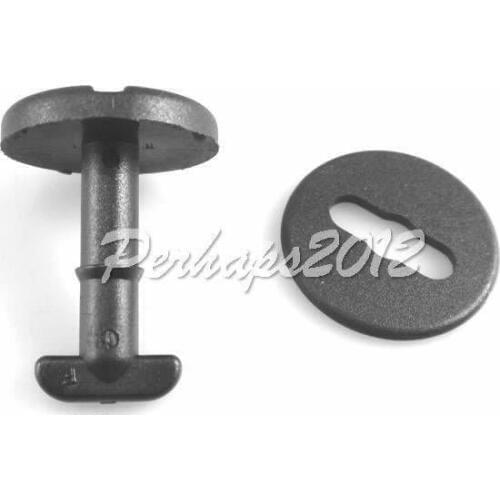 500x Floor Carpet Mat Clips Series Twist Lock with Washers for Series 82119410191