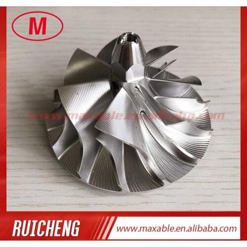58.68/78.00mm 7+7blades point milling turbo Turbocharger milling/aluminum 2618/billet compressor wheel
