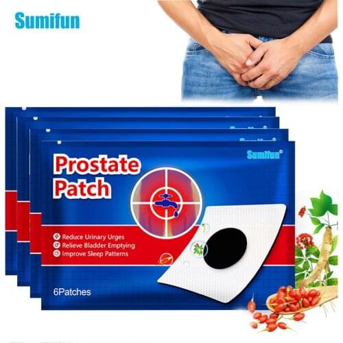 6/12/18/24/Pcs Sumifun Prostatic Navel Plasters Prostatitis Urological Patch Cystitis Male Disease Treatment Medical Plaster