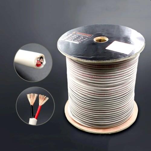 Pure Copper FLX-14/2 14-In-Wall DIY Bulk Audio Speaker Cable (sell Per 1.0M)