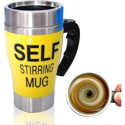 Self Stirrer Mug Automatic Double Coffee Milk Mixing Mug Smart Mixer Cup Automatic Electric Shaker Milk Juice Mix Smart Cup