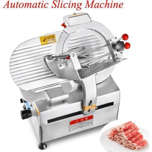 Meat Planer Beef Meat Cutting Machine Commercial Kitchen Equipment 12 Inches Automatic Mutton Roll Slicer RC-30