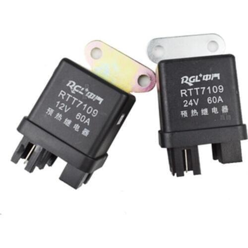 Free shipping Automobile Motor Start Preheating Relay JQ103A 12V JQ203A 24V