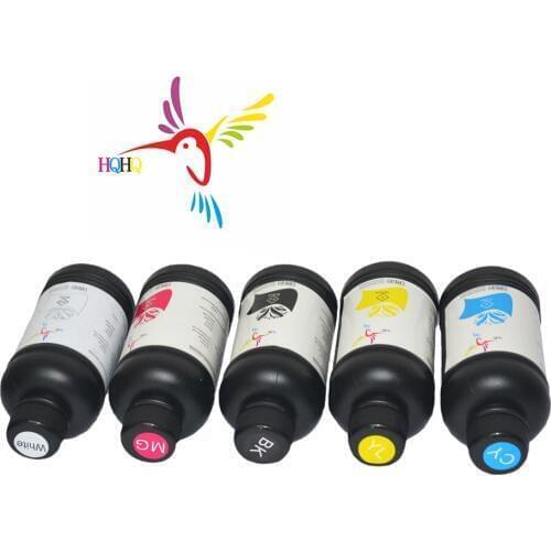 HQHQ LED UV Transparent Ink For Xaar 500 1001 For Ricoh Gen4 Gen5 Printhead 500ml/Bottle New Arrival Ink