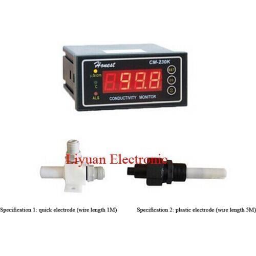 CM-230K (0.56 "LED) conductivity meter / 0-9999us electrical conductivity Monitor