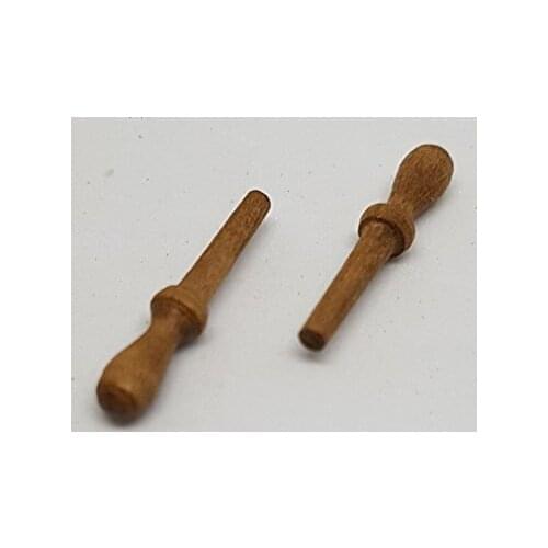 Beloved ankles Wood walnut 16mm. 10 PCs 4104.16