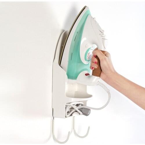 Ironing Board Holder Wall-Mounted Ironing Board Holder Hanger Clothing Iron Rest Storage Rack Ironing Board Holders Dropshipping