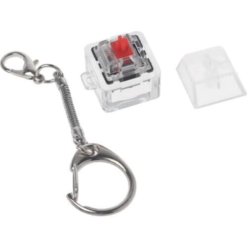 Gateron MX Switch Mechanical Switch Keychain For Keyboard Switches Tester Kit Without LED Light Toys Stress Relief Gifts