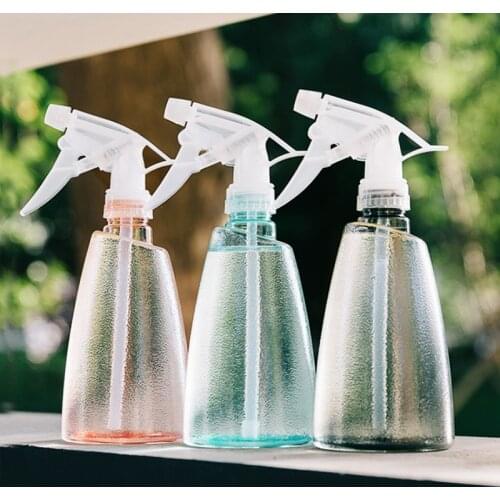Hot 500ml Can Plastic Garden Transparent Spray Bottle Home Office Flower Plant Watering Sprayer High Quality