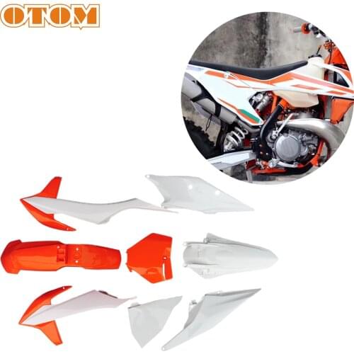 OTOM Motorcycle Full Plastic Kit Whole Exterior Part Body Accessories Fender Cover Mudguard For KTM SX125 SXF250 XC300 Motocross