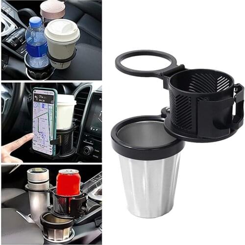 Multifunctional Vehicle-mounted Cup Holder Foldable Saving Space Mobile Phone Bracket Easy Installation Drop Shipping