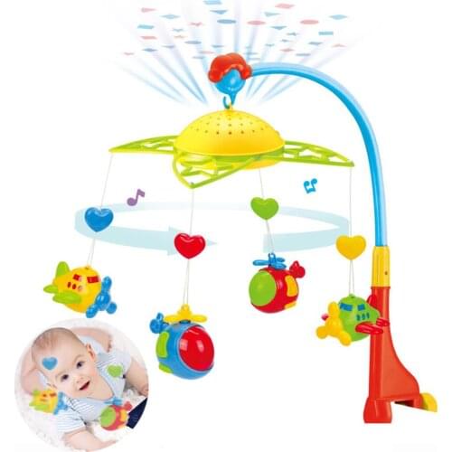 Baby Crib Mobile With Lights And Relaxing Music Musical Crib Mobile With Ceiling Light Projector Nursery Toys For Babies