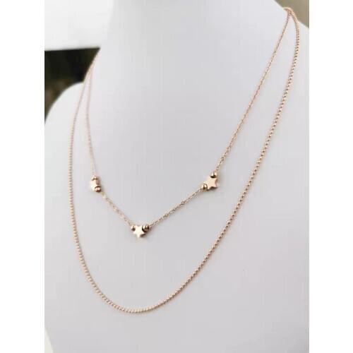 Fashion jewelry steel necklace