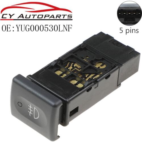 New Rear Fog Lamp Switch For Land Rover Defender 2002 on YUG000530LNF