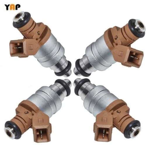 NEW Fuel Injector (4) FOR FITChevrolet Daewoo Matiz Mk1 Mk2 M200 M250 Spark 0.8L 1.0L L4 96518620 96620255 96351840 1998-2014