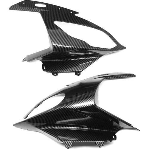 Carbon Fiber Pattern Upper Front Nose Headlight Cover Fairing for BMW S1000RR 2015-2019