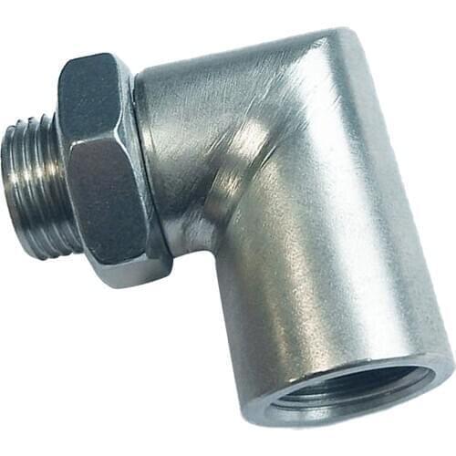 Durable Car O2 Angled Extender Adapter M18 x1.5,Polished Front Surfaces,Easy to Install