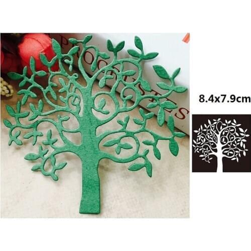 Christmas tree Border Frame Metal Cutting Dies Scrapbooking Craft Dies Stencils DIY For Cards Making New Dies 2020