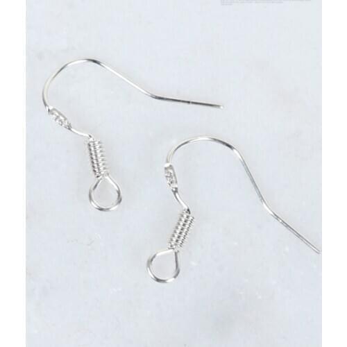 925 silver silver-plated diy ear hook ear stud earrings ear jewelry accessories handmade earrings material package