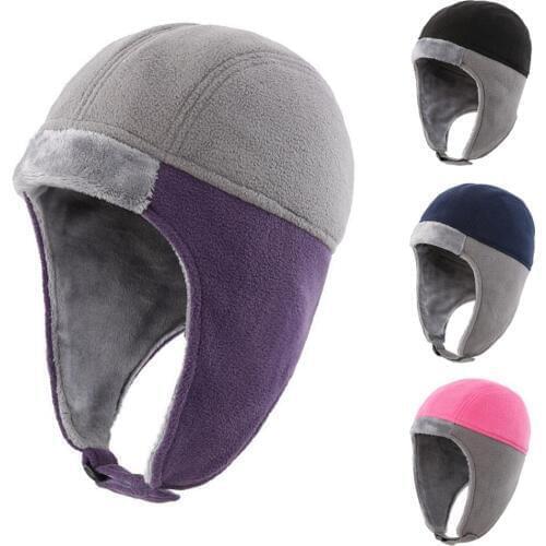 Connectyle Toddler Boys Girls Kids Winter Warm Hat Fleece Lined Earflap Hat Snow Ski Hat