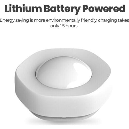 WiFi2.4GHz 802.11b/g/n Human Body Infrared Sensor Mobile Phone APP Alarm Tuya Tamper Alarm Intelligent Home Life