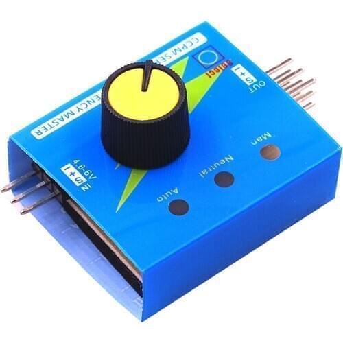 10PCS Servo Tester Gear Test CCPM Consistency Master Checker 3CH 4.8-6V with Indicator Light