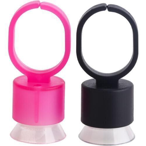 100pcs Portable Tattoo Ink Rings Cups Makeup Tools Tattoo Pigment Holder Separate color cups Sponge ring cups