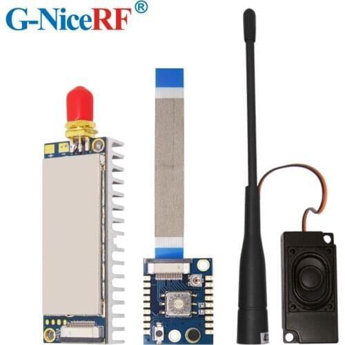 2sets/lot SA858 4W UHF Talkie Talkie Module Distance up to 7 to 10km | High Sensitivity -124dBm Small Size Walky Talky Module