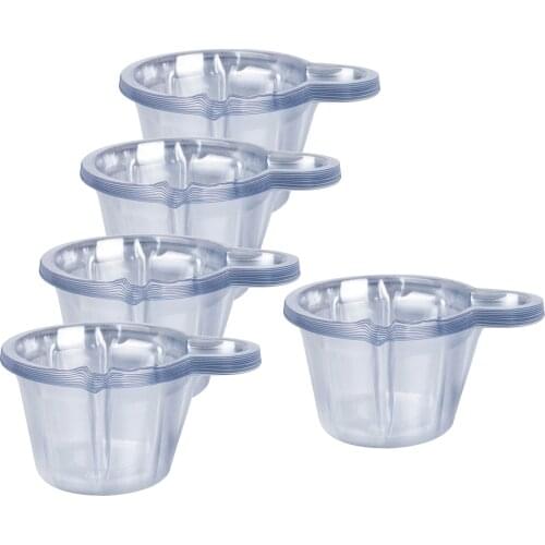 50Pcs 40ML Mixing Cup Dispenser Epoxy Resin Supplies DIY UV Resin Glue Tool