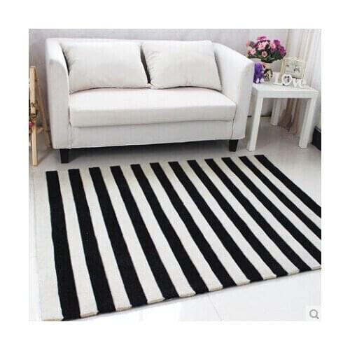Acrylic Carpet Stripe Alfombras Tapete Rug Carpets for a modern living room Rugs and carpets Alfombras de sala Tapis salon
